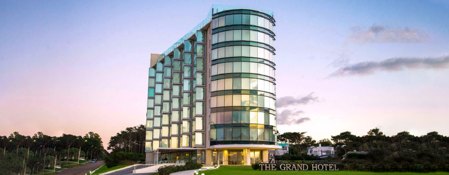 Imagen de un moderno hotel uruguayo